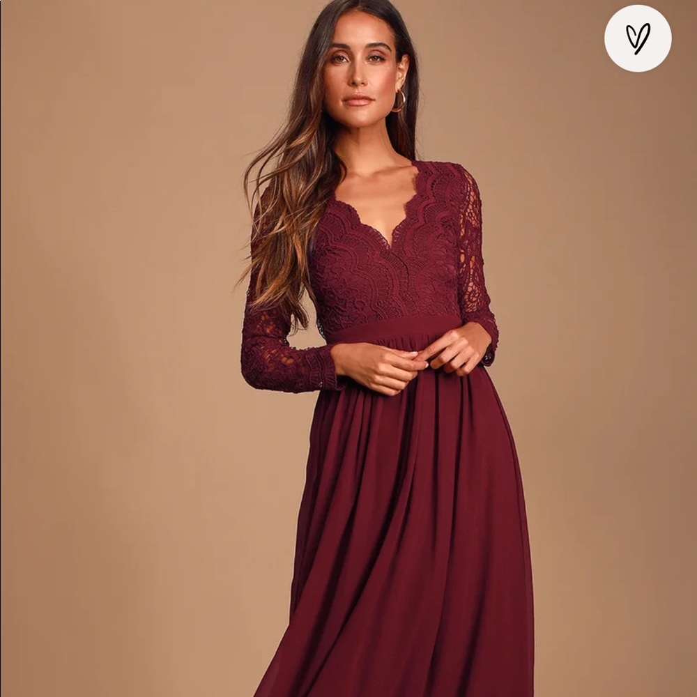 Long Sleeve Bridesmaid Dress